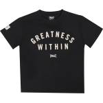Everlast Детска тениска Everlast Greatness Within T-Shirt Junior Boys - Black/White