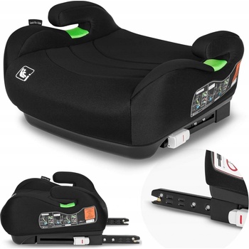 Lionelo Luuk Fix I-Size 2023 Carbon Black