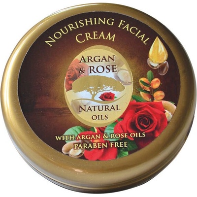 Булфреш козметик Подхранващ крем за лице Арган и Роза