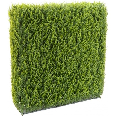 Umelý živý plot Cyprus Juniperus kovová konštrukcia 23x95cm, 65cm