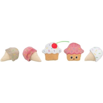 TRIXIE Играчка за котка в формата на сладолед и мъфин 7см (45552)