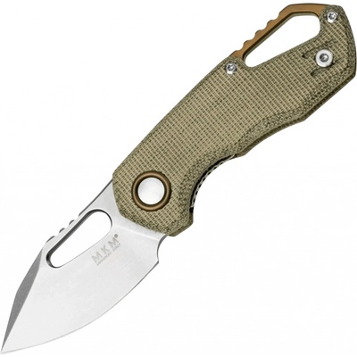 MKM ISONZO M390 Green canvas micarta BÖHLER M390 MK FX03M-3GC