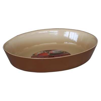 Cerutil Cerutil-Тава овал 39/26.5/7.5см ТРИ ЦВЯТА (po383) (010836)