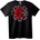 NOONEBRAND Тениска RHCP Red Hot Chili Peppers - 2XL, Black