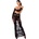 Noir Handmade F360 Bondesque Long Skirt Black XL