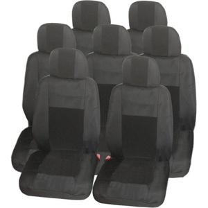  Калъфи тапицерия за VW Touran, Sharan, Ford Galaxy, Citroen C8, Peugeot 307SW, Citroen C4, Peugeot 806, 807, Lancia Phedra - Черни