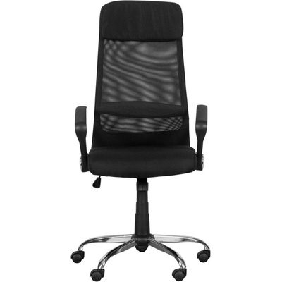 Bittel Офис стол Carmen, 6183, хромирана база и подлакътници от полипропилен и хром, черен (bt-3520155_3)