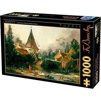 D-Toys - Puzzle Boucher: Landscape Near Beauvais - 1 000 piese