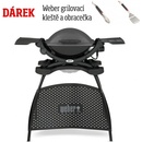 Weber Q 1400 Stand Dark Grey tmavošedý