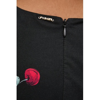 TWINSET разкроена рокля от памук (261TT2591)