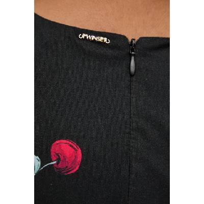 TWINSET разкроена рокля от памук (261TT2591)