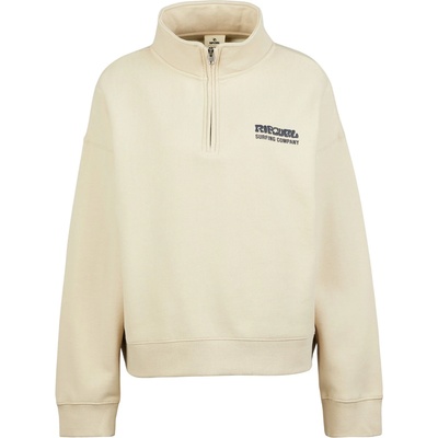 Rip Curl Дамски пуловер Rip Curl Women's Surf Puff 1/4 Zip Jumper - Natural - размер XL (117-3258-0116)