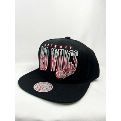 Mitchell & Ness Detroit Red Wings Line Work Snapback Vntg