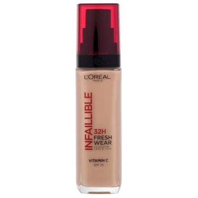L'Oréal Infaillible 32H Fresh Wear SPF25 дълготраен фон дьо тен 30 ml нюанс 220