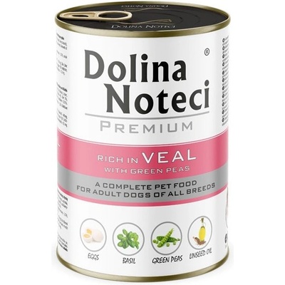 Dolina Noteci Premium Rich in Veal with Green Peas 400 г