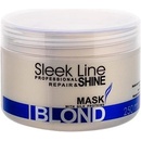 Vlasová regenerace Stapiz Sleek Line Blond Mask 250 ml