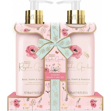 Baylis & Harding Sada pre starostlivosť ruky Rose & Poppy & Vanilla – 2 x 300 ml