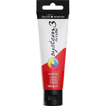 Image 1 of Daler-Rowney System3 АКРИЛНА боя Vermilion Hue 59 ml 1 бр (129059588)