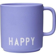 DESIGN LETTERS Porcelánový hrnček Lilac Happy 300 ml
