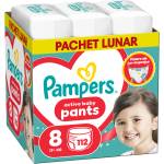 Pampers Пелени-гащички Pampers Active Baby - Размер 8, 17+ kg, 112 броя (1100053083) - ozone