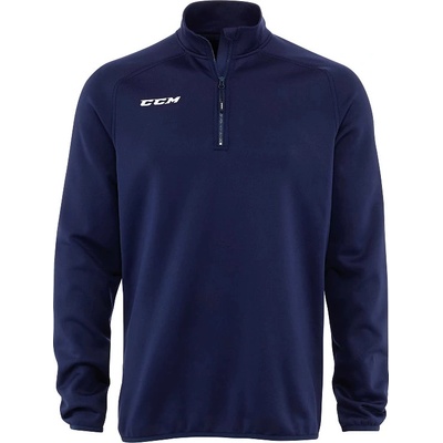 CCM mikina CCM LOCKER ROOM 1/4 zip SR mikina CCM LOCKER ROOM 1/4 zip red