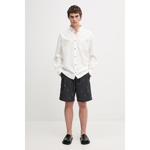 APC A. P. C. риза мъжка от памук Mateo Logo (COHOE.H12599)