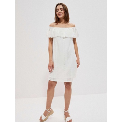 Moodo Бяла дамска рокля Moodo Moodo | Byal | ЖЕНИ | XS