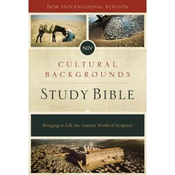 NIV, Cultural Backgrounds Study Bible, Hardcover, Red Letter Edition