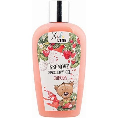 Bohemia Gifts Dětský krémový sprchový gel 250 ml jahoda