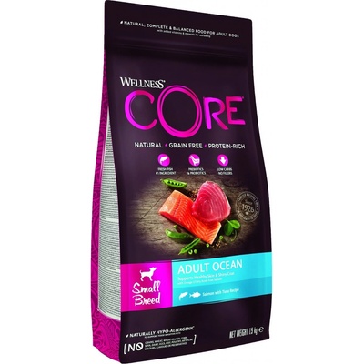 Wellness Core Adult Ocean Small Breed Salmon & Tuna 1,5 kg