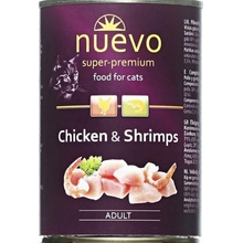 NUEVO CAT Adult Kuracie s krevetami 400 g