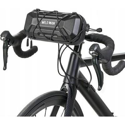 Držiak na bicykel Wildman Traveling Bag Bike Handlebars With Zipper 2L Xt17 Black
