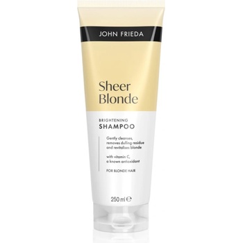 John Frieda Sheer Blonde Brightening Shampoo шампоан за блясък за руса коса 250ml