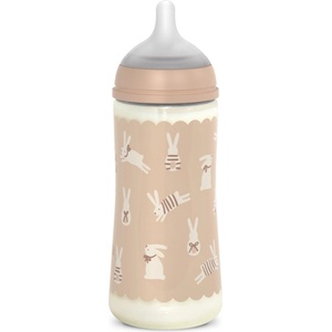 Suavinex Wonderland SX Pro Physiological Anti-Colic бебешко шише Cream Bunny 360ml