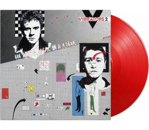 Vibrators - V2 / Red / Vinyl LP