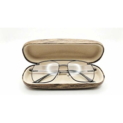 Ideka PP-0434 Pevné pouzdro na brýle hnědé – Zbozi.Blesk.cz