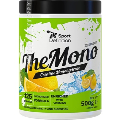 SportDefinition The Mono | Creatine Monohydrate Powder [500 грама] Лимон