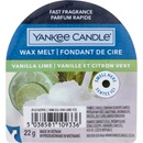 Vonné vosky Yankee Candle vonný vosk Vanilka s limetkami 22 g
