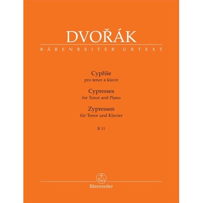 Cypřiše pro tenor a klavír - Antonín Dvořák