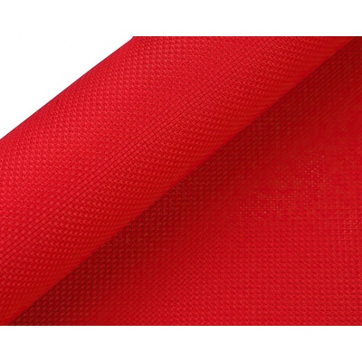 Stoklasa Vyšívací látka KANAVA 5 jednobarevná červená 380634/5, š.50cm (látka v metráži)