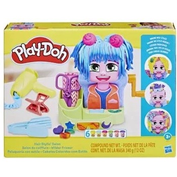 Hasbro Play-Doh: Комплект глина за фризьорски салон