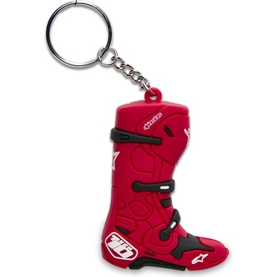 Prívesok na kľúče ALPINESTARS NEW TECH 10 red