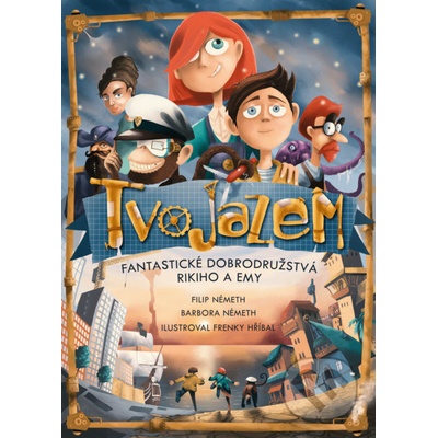 Tvojazem - Barbora Németh, Filip Németh, František Hříbal ilustrátor
