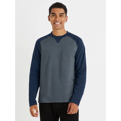 Celio Синя сива мъжка тениска с дълъг ръкав Celio Cesolrag Celio | Siv | МЪЖЕ | S