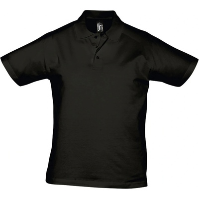 Soľs Prescott men pánska polokošeľa deep black