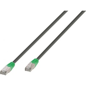 Vivanco Мрежов кабел Vivanco - 45913, RJ45/RJ45, 10m, сив/зелен (45913)