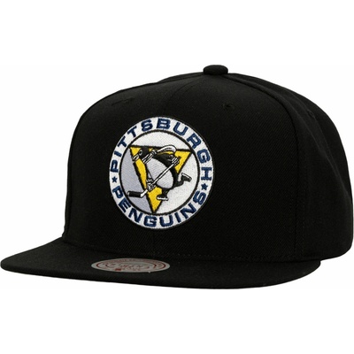 Mitchell & Ness Pittsburgh Penguins NHL Conference Patch Snapback Vntg