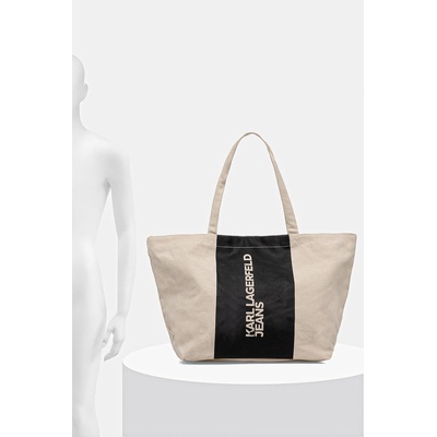 Karl Lagerfeld Jeans Памучна чанта Karl Lagerfeld Jeans (A3W50067)