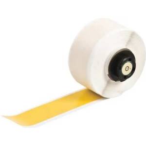 G&G GG-AT-110HW BLACK ON BRIGHT YELLOW 15mm x 50mm x 150 pcs (AT-110HW)