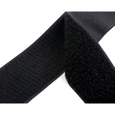 Stoklasa Suchý zip háček + plyš 750627 černý, šířka 5cm (v metráži)